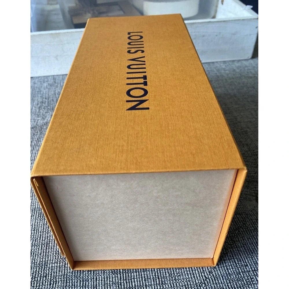 Authentic‎ Louis Vuitton Gift Box Magnetic Closure 10.5 x4x4 in LV